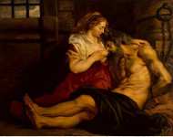 Rubens Pieter Paul Roman Charity - Hermitage